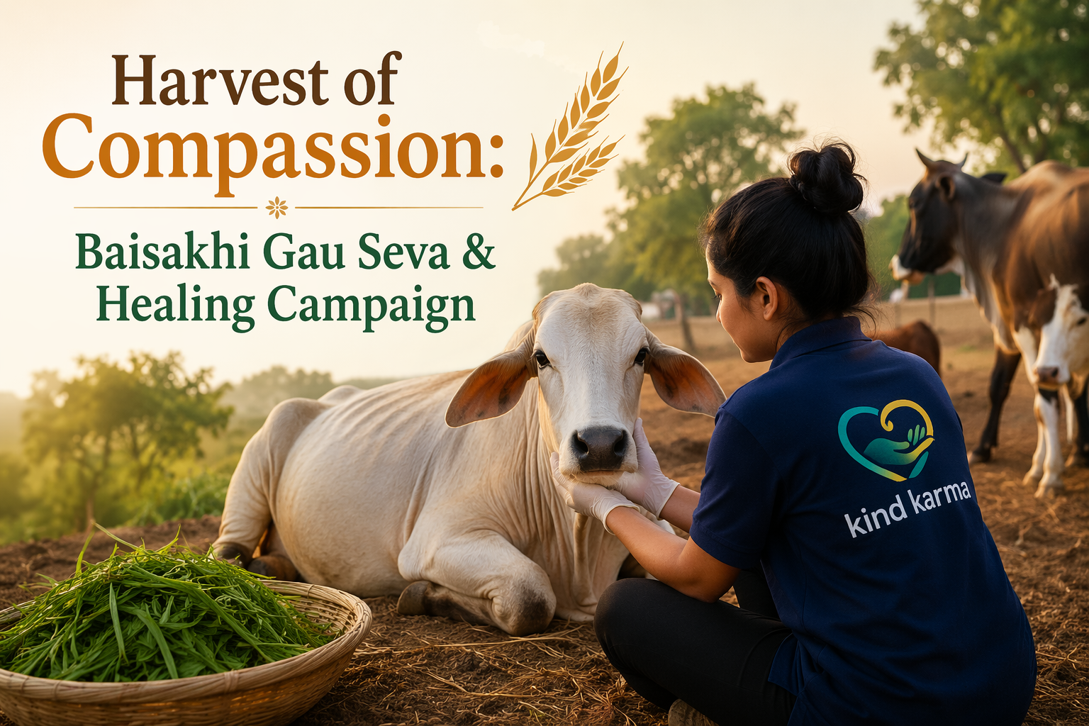Fields of Kindness: A Baisakhi Gau Seva