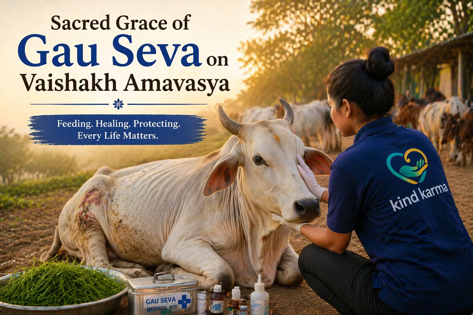 Sacred Grace of Gau Seva on Vaishakh Amavasya