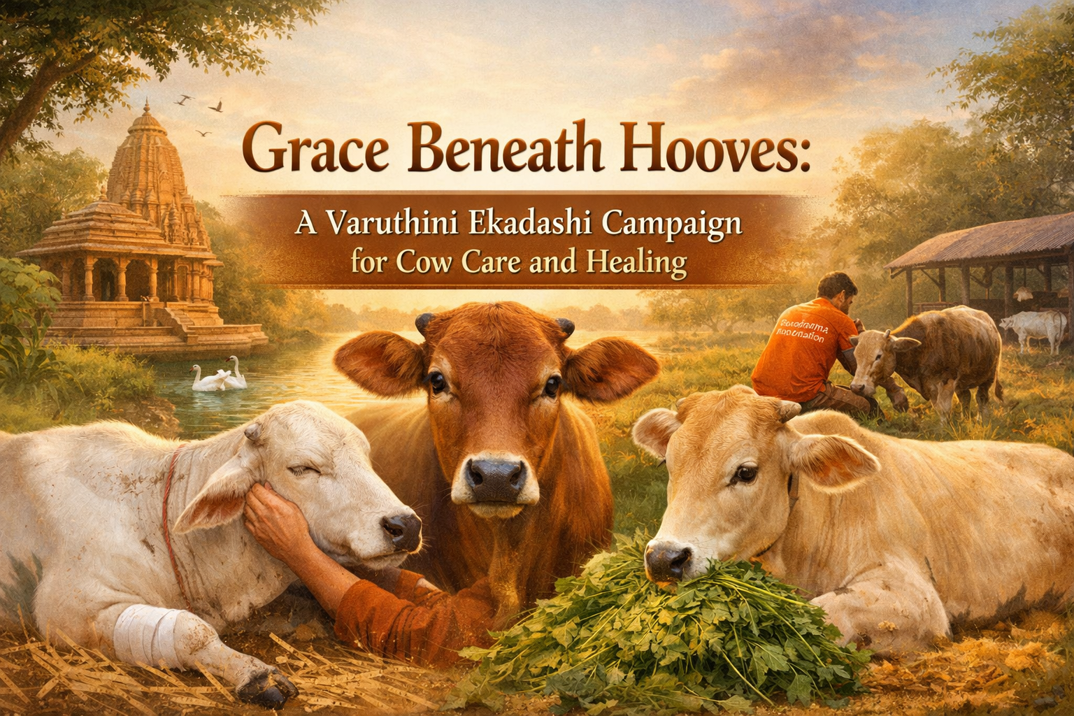 Varuthini Ekadashi Campaign for Cow Care and Healing