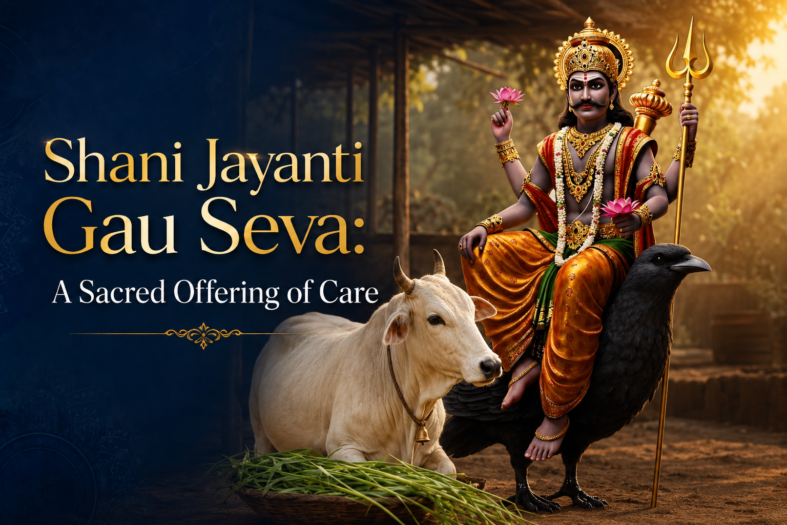 Shani Jayanti Gau Seva: A Sacred Offering of Care