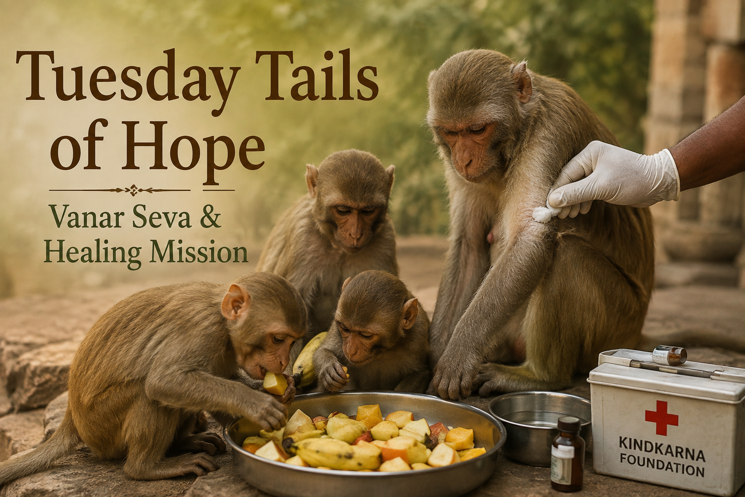 Tuesday Tails of Hope – Vanar Seva and Healing Mission