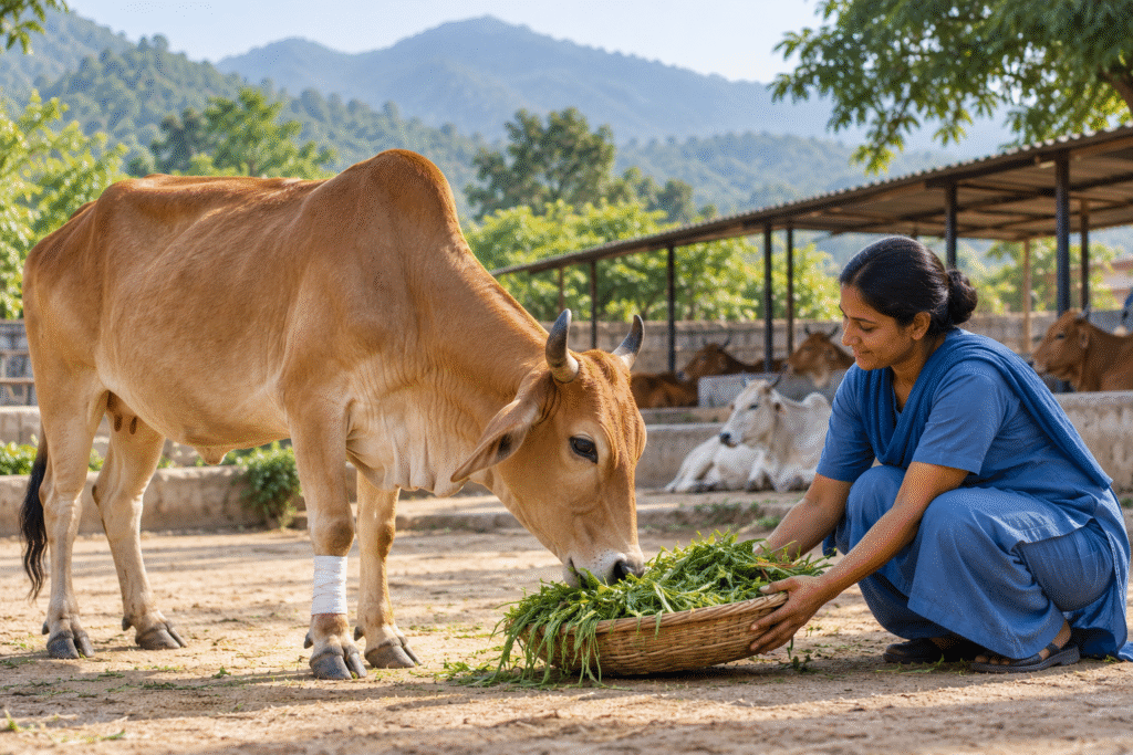 How to Donate for Injured Cow Treatment in India
